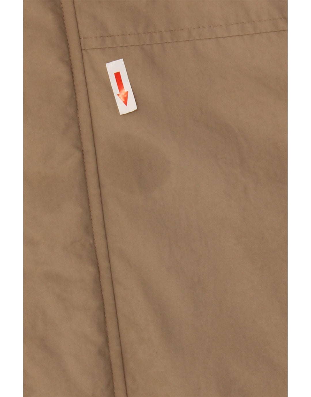 Marks & Spencer Boys Hooded Windbreaker Jacket 13-14 Years Beige Polyamide