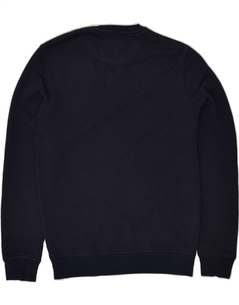 LYLE & SCOTT Mens Sweatshirt Jumper XS Navy Blue Cotton | Vintage Lyle & Scott | Thrift | Second-Hand Lyle & Scott | Used Clothing | Messina Hembry 
