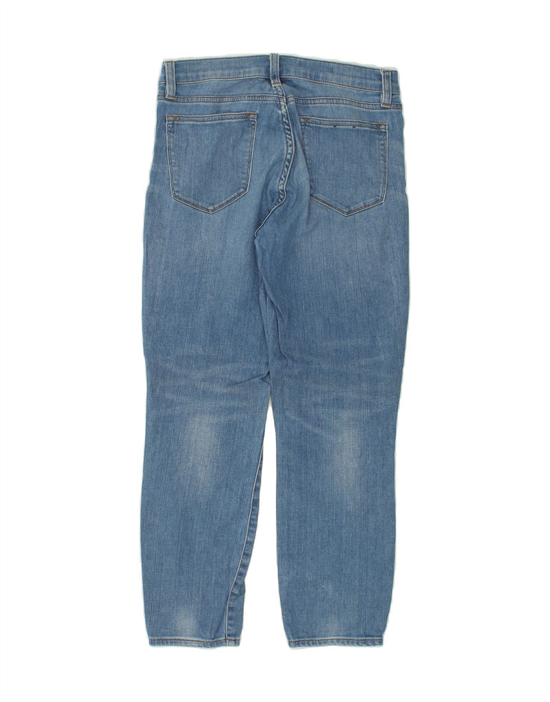 J. CREW Womens Cropped Reid Slim Jeans W28 L25  Blue | Vintage J. Crew | Thrift | Second-Hand J. Crew | Used Clothing | Messina Hembry 