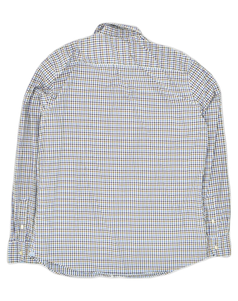 MASSIMO DUTTI Mens Shirt XL Multicoloured Gingham Cotton | Vintage Massimo Dutti | Thrift | Second-Hand Massimo Dutti | Used Clothing | Messina Hembry 