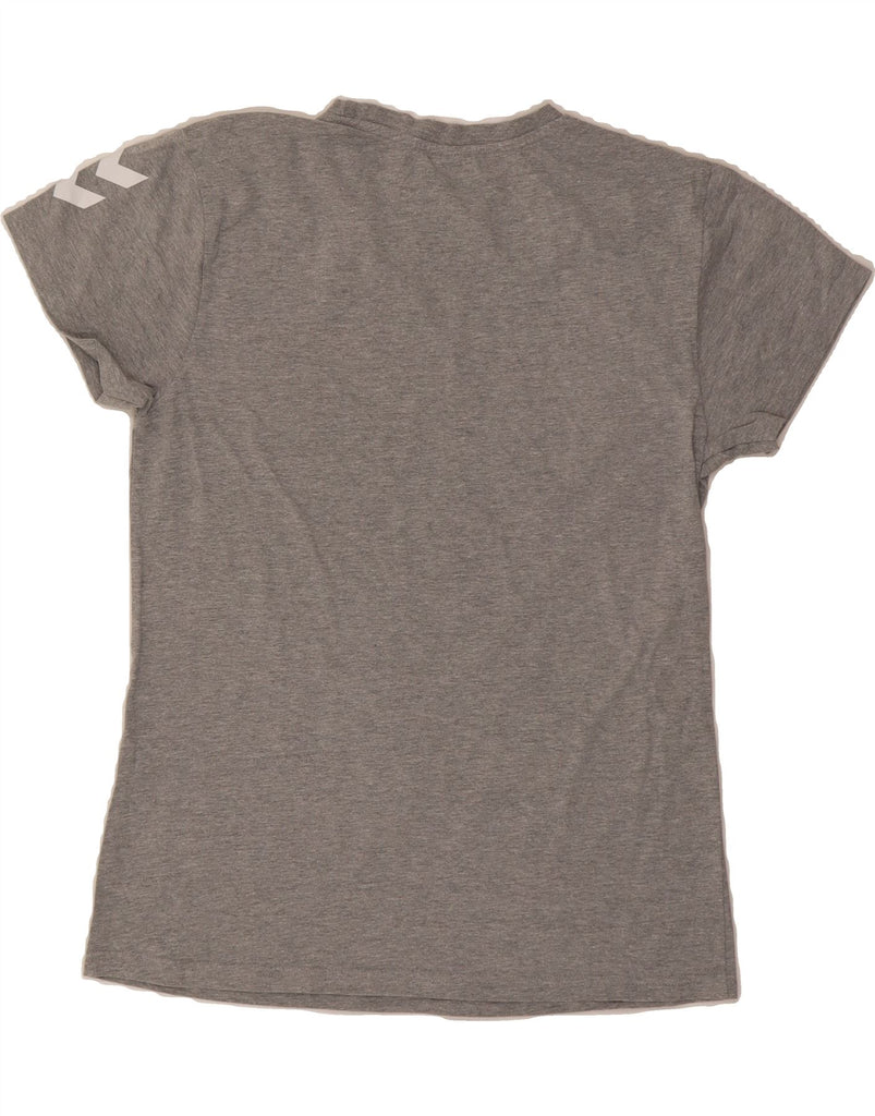 HUMMEL Mens T-Shirt Top Medium Grey Cotton Vintage Hummel and Second-Hand Hummel from Messina Hembry 