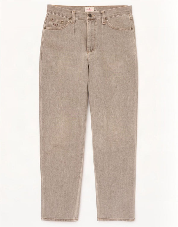 Laura Biagiotti Womens Tapered Jeans W28 L29 Grey Cotton
