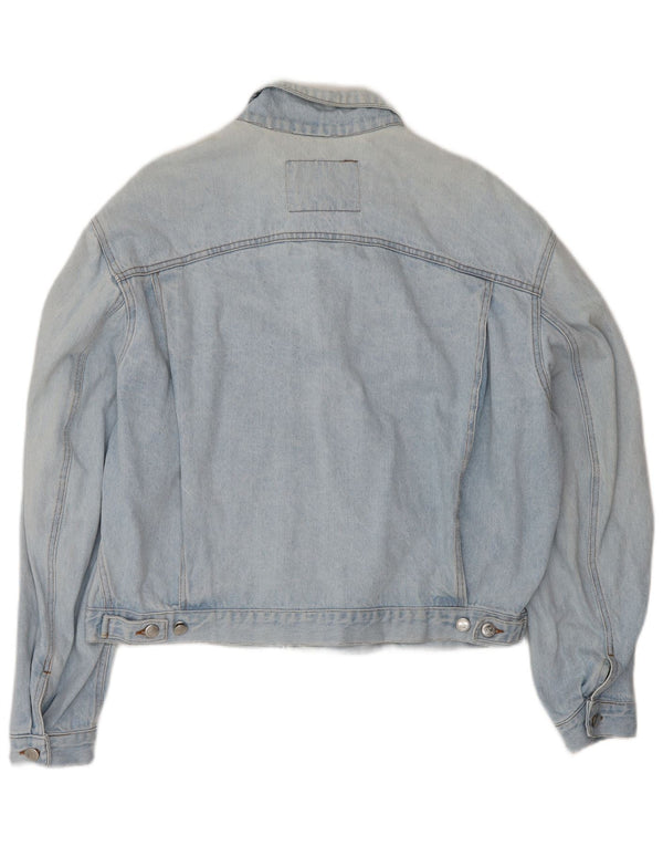 Rifle Womens Oversized Denim Jacket UK 18 XL Blue