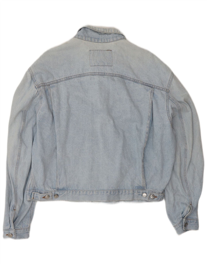 Rifle Womens Oversized Denim Jacket UK 18 XL Blue