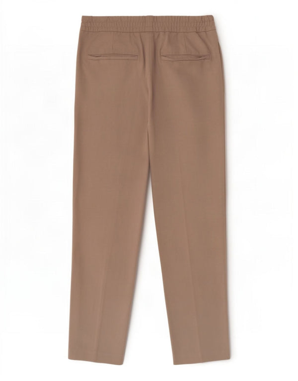 Zara Womens Straight Chino Trousers Small W30 L28 Beige Viscose