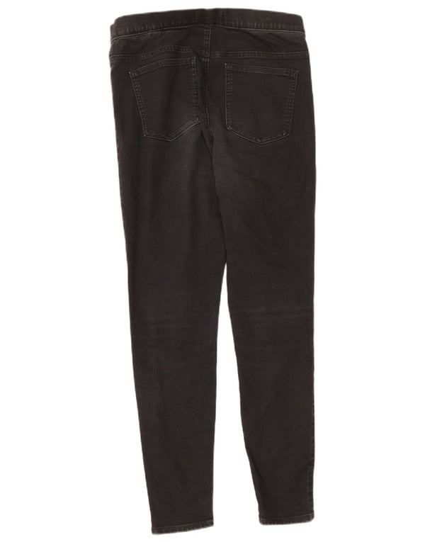 Marks & Spencer Womens Regular Fit Jegging Jeans UK 12 Medium W30 L28 Black