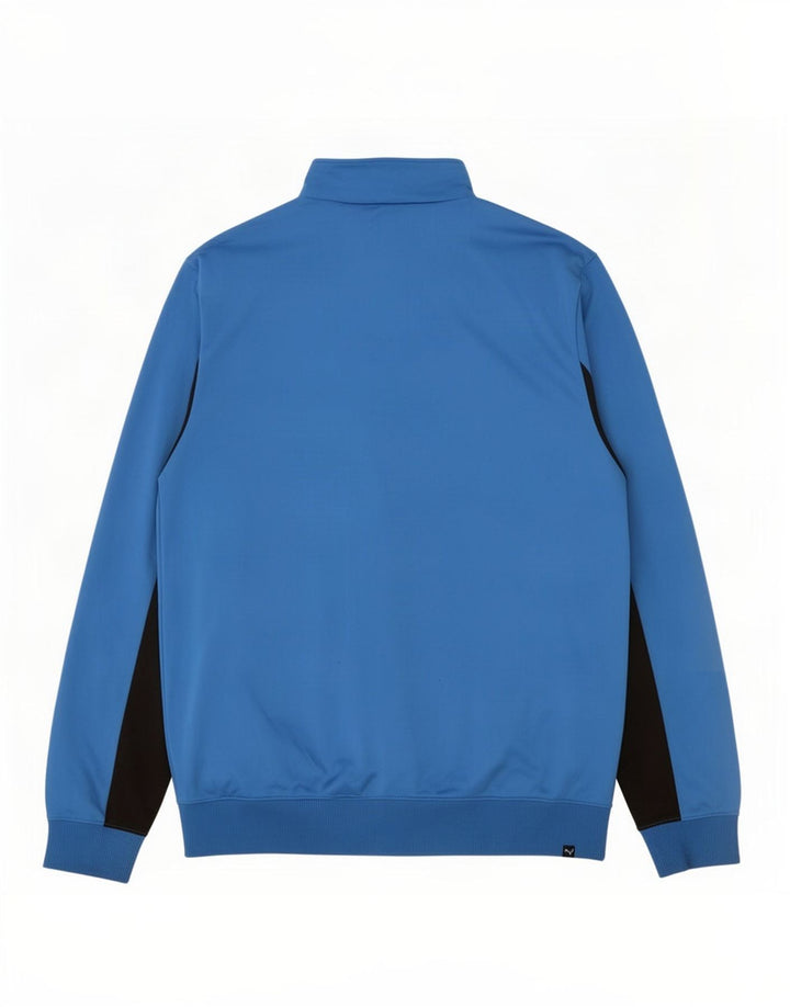 Puma Mens Tracksuit Top Jacket XL Blue Colourblock