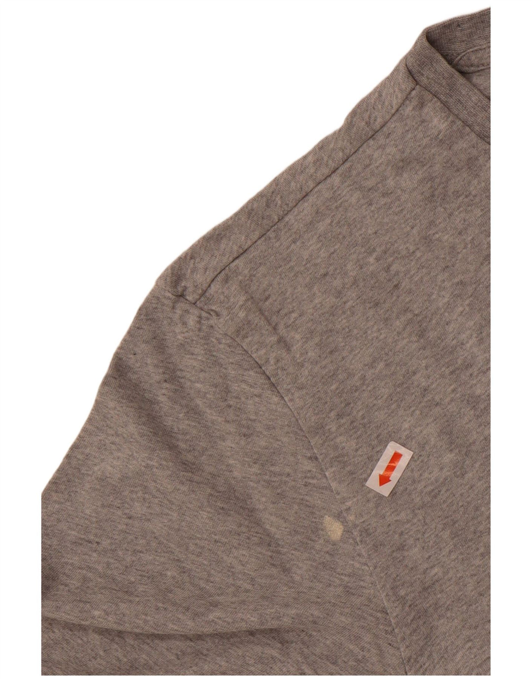 Adidas Mens T-Shirt Top XL Grey Flecked Cotton