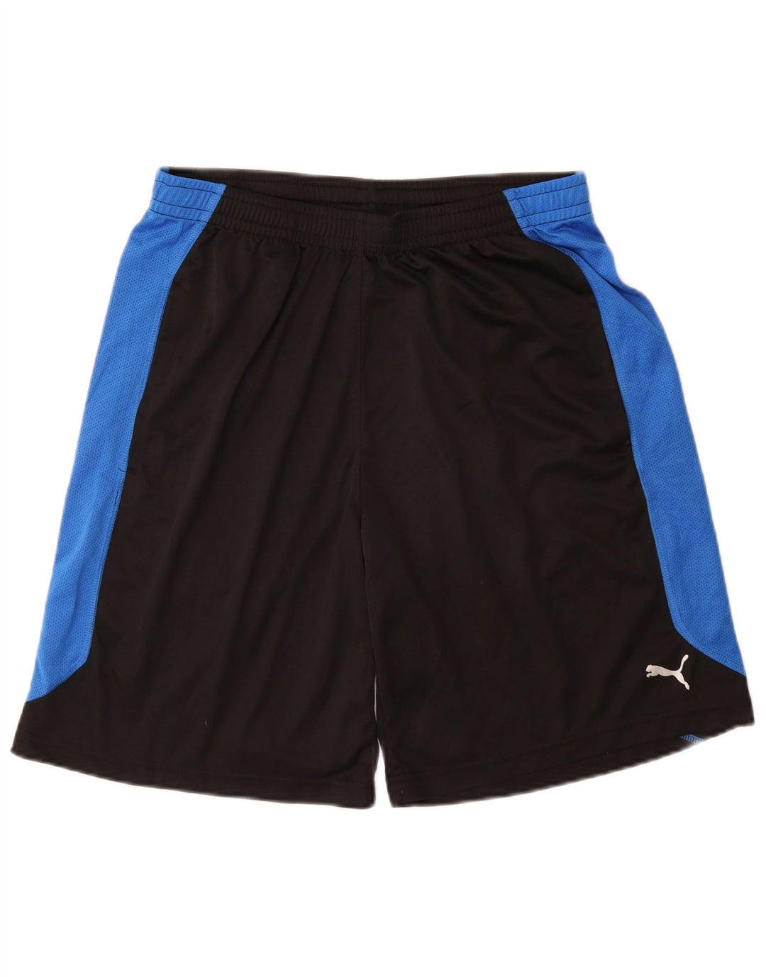PUMA Mens Sport Shorts Medium Black Colourblock Polyester