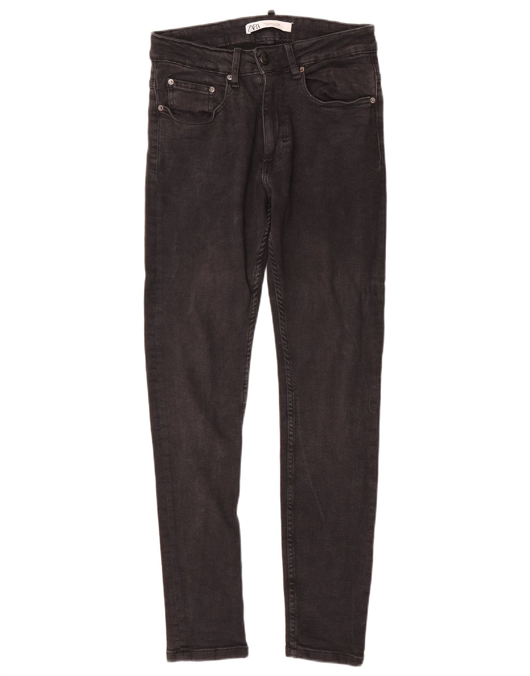 Zara Womens Skinny Jeans EU 40 Medium W31 L30 Grey Cotton