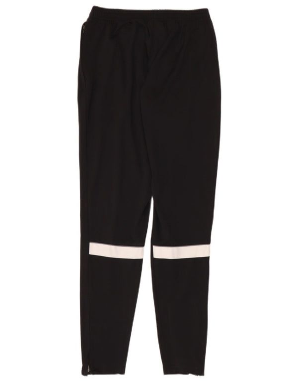 Nike Mens Dri Fit Tracksuit Trousers Small Black Colourblock Polyester