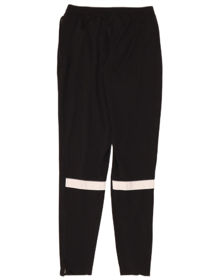 Nike Mens Dri Fit Tracksuit Trousers Small Black Colourblock Polyester