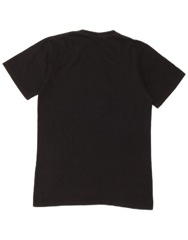 HARD ROCK CAFE Mens Graphic T-Shirt Top Small Black Cotton