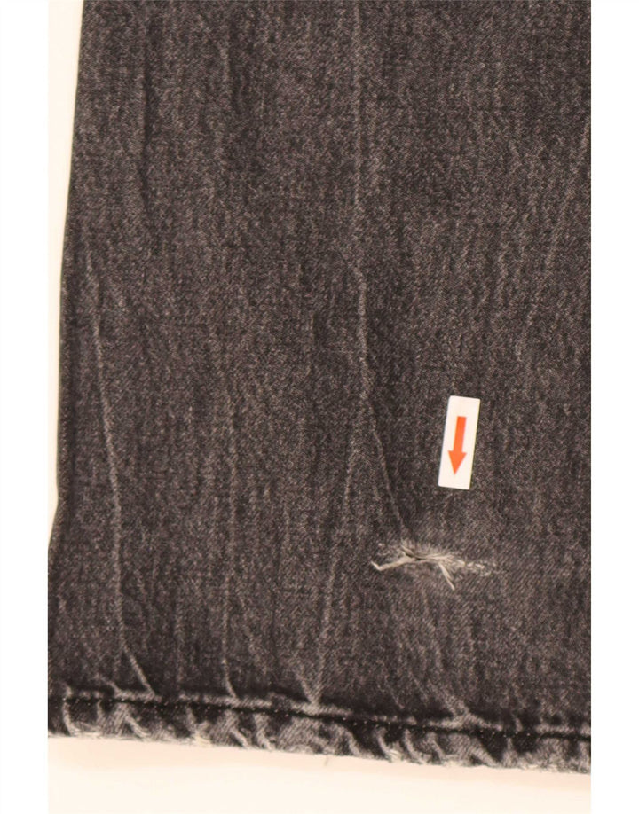 Zara Womens Straight Jeans EU 42 Large W32 L35 Grey Cotton