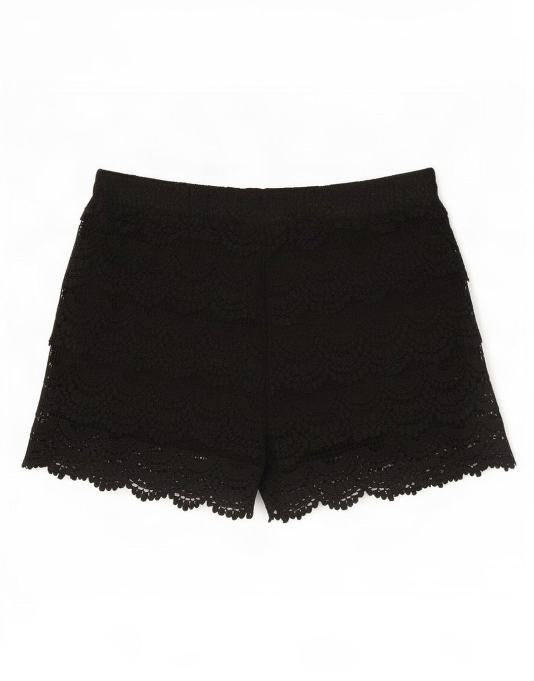Zara Womens Casual Shorts Small W26 Black