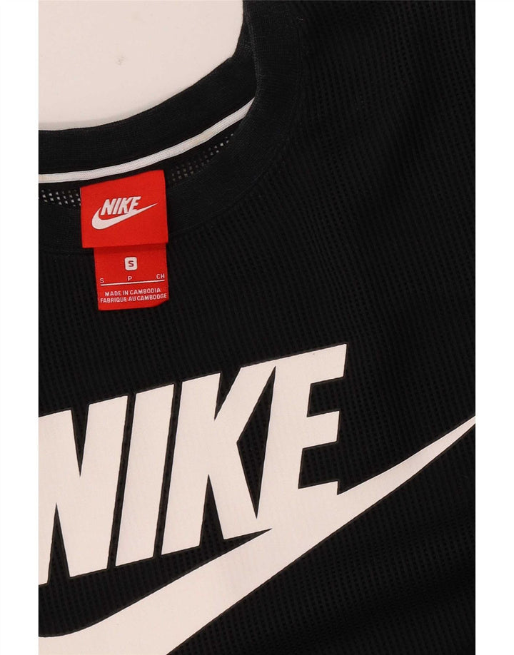 Nike Mens Graphic Vest Top Small Black Pinstripe