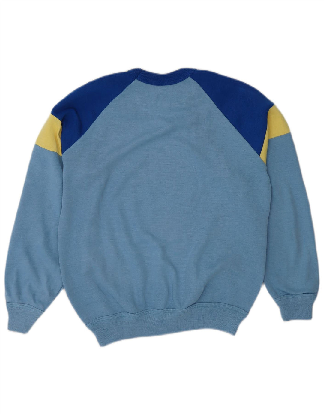 ROBY Womens Sweatshirt Jumper IT 44 Medium Blue Colourblock