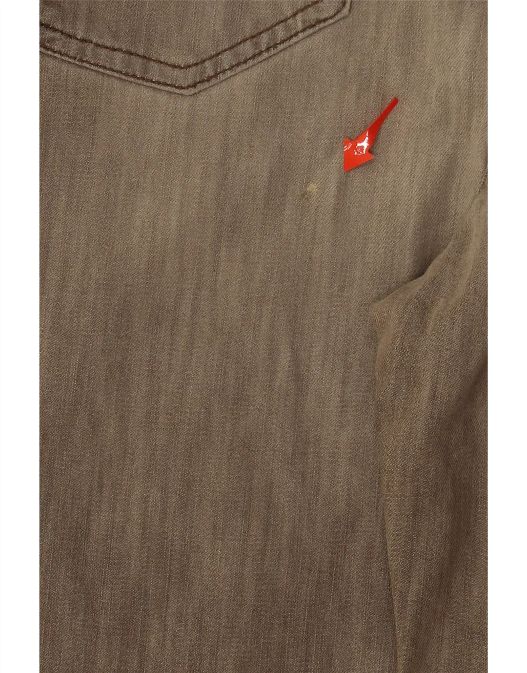 TRUSSARDI Womens Straight Jeans W32 L29 Brown Cotton Vintage Trussardi and Second-Hand Trussardi from Messina Hembry 
