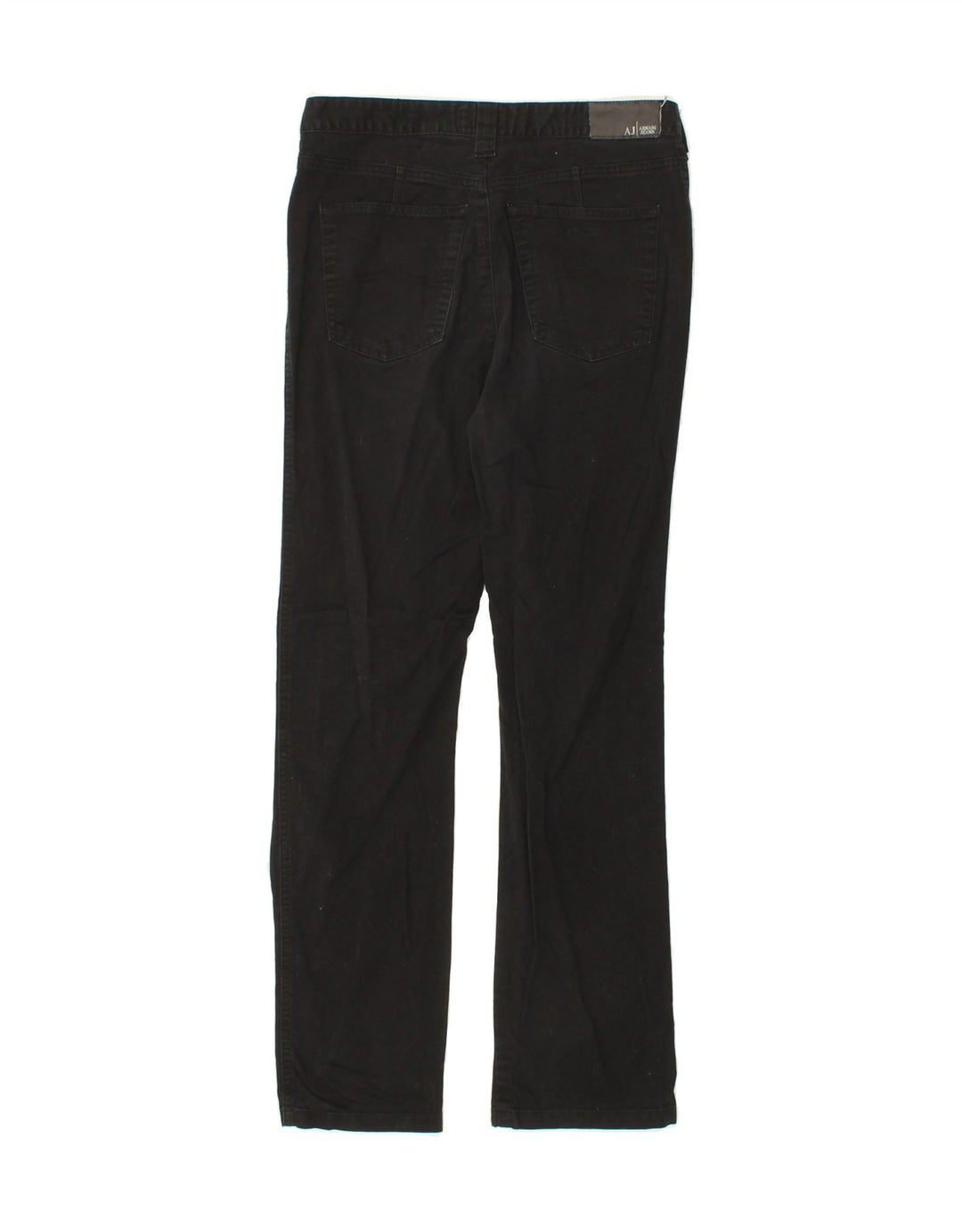 ARMANI Womens Bootcut Jeans W28 L29  Black Cotton Vintage Armani and Second-Hand Armani from Messina Hembry 