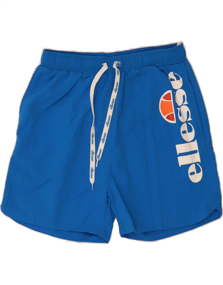Mens Graphic Sport Shorts Medium Vintage Ellesse and Second-Hand Ellesse from Messina Hembry 
