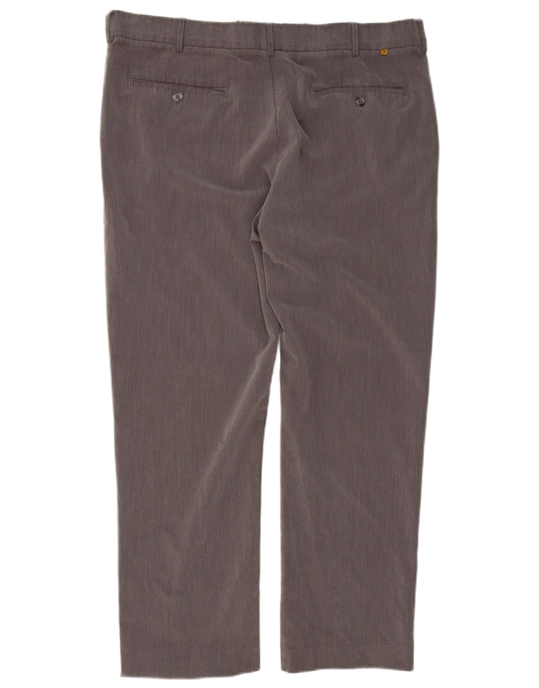 Farah Mens Classic Fit Suit Trousers W38 L29 Grey Polyester