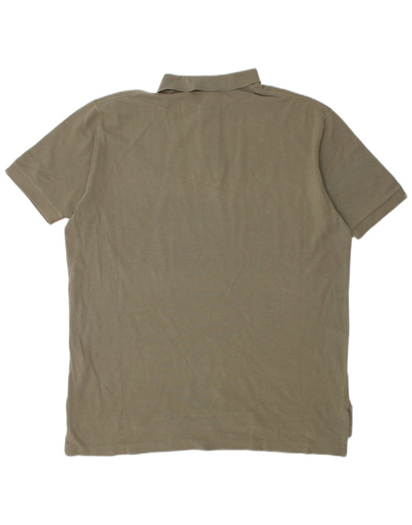 Polo Ralph Lauren Mens Polo Shirt XL Khaki Cotton