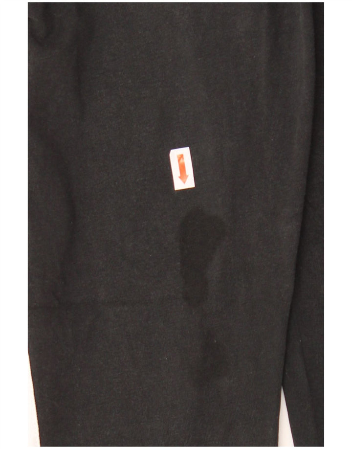 ADIDAS Womens Tight Fit Leggings UK 8/10 Small  Black Cotton