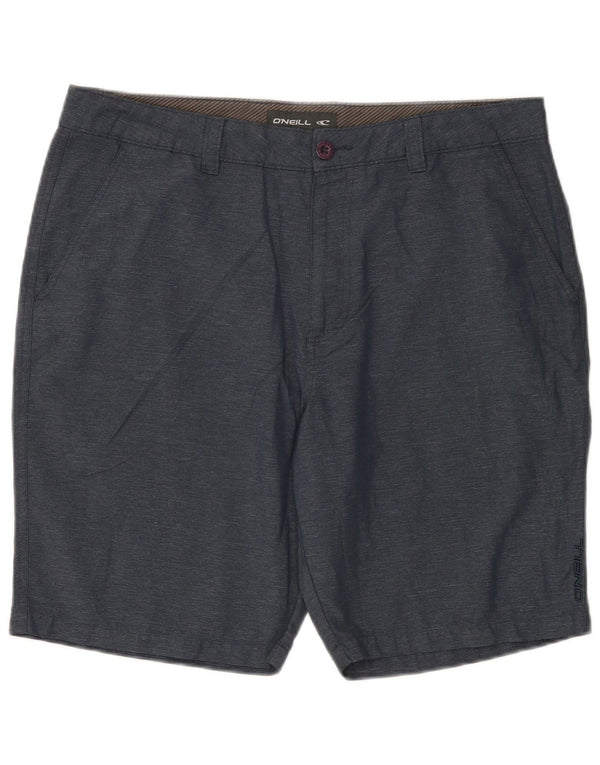 O'Neill Mens Chino Shorts W36 Large Navy Blue Polyester