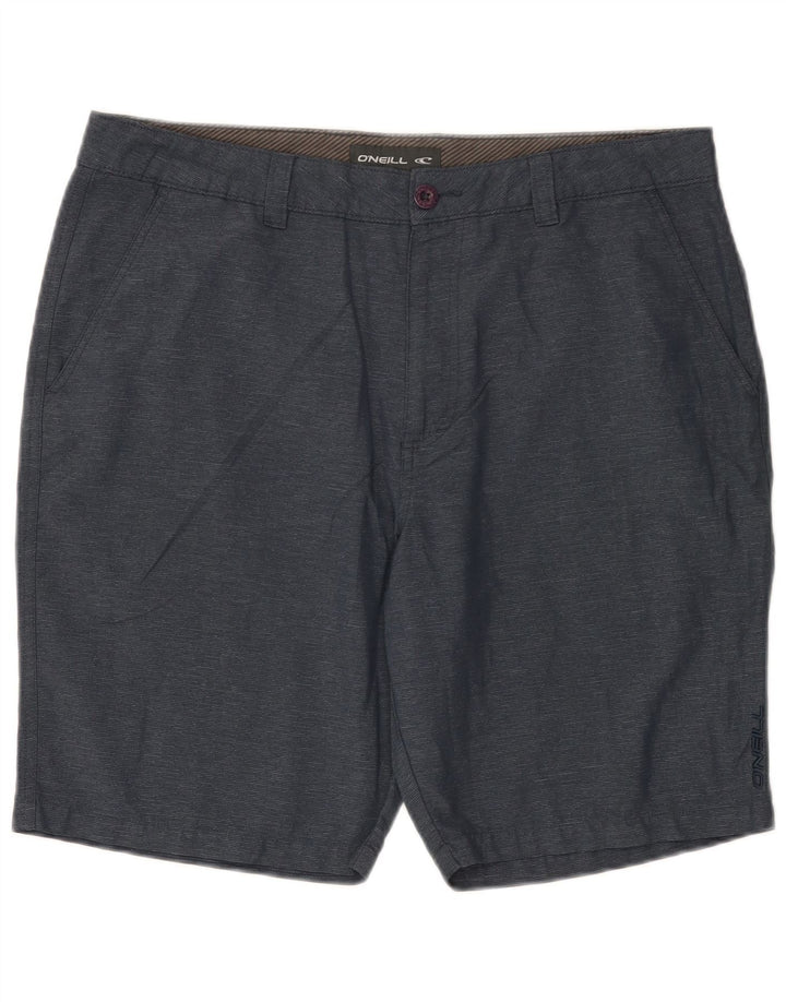O'Neill Mens Chino Shorts W36 Large Navy Blue Polyester