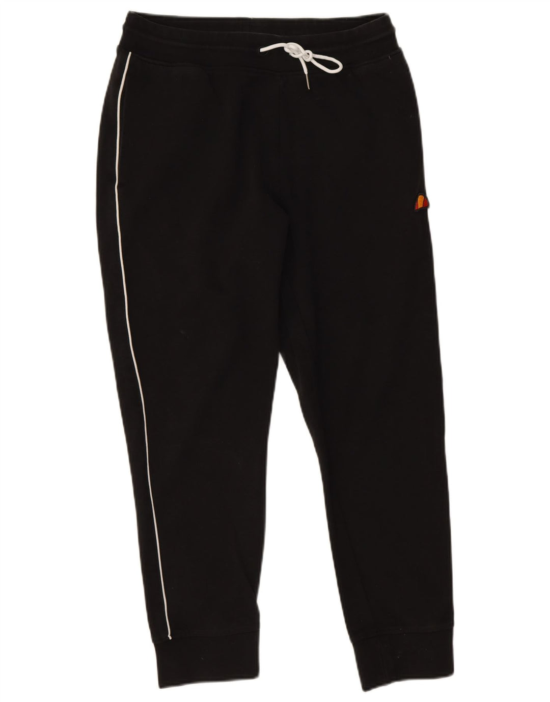 Ellesse Mens Tracksuit Trousers Joggers Medium  Black Cotton