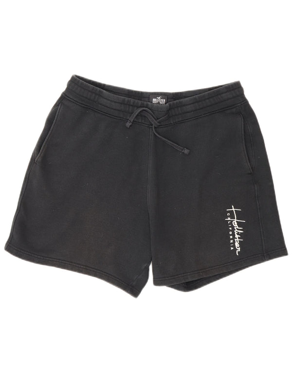 Hollister Mens Graphic Sport Shorts Medium Black