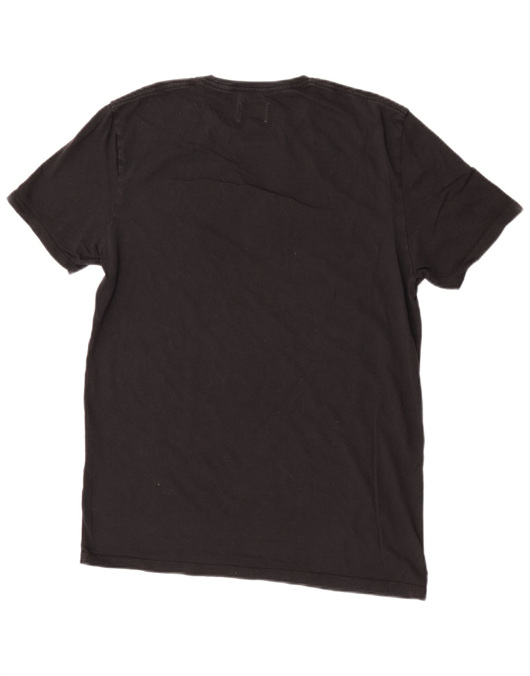 Levi's Womens T-Shirt Top UK 14 Large Black Cotton