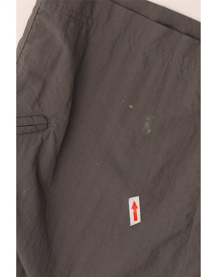 Mountain Warehouse Womens Cargo Shorts UK 14 Large W34 Grey Nylon