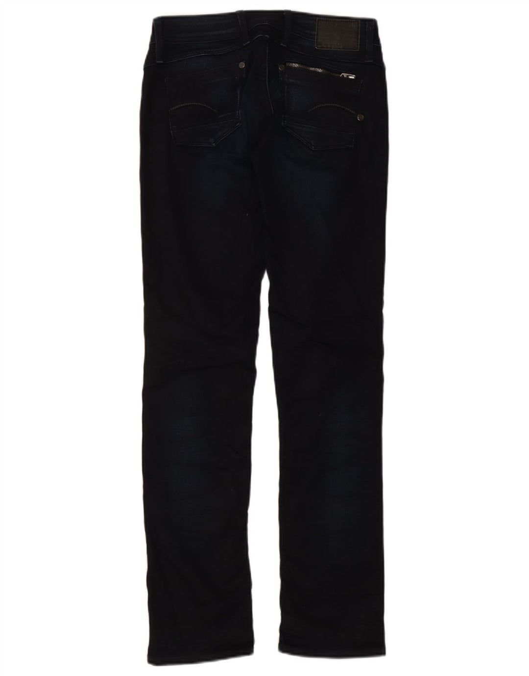 G-Star Womens Straight Jeans W30 L32 Navy Blue Cotton
