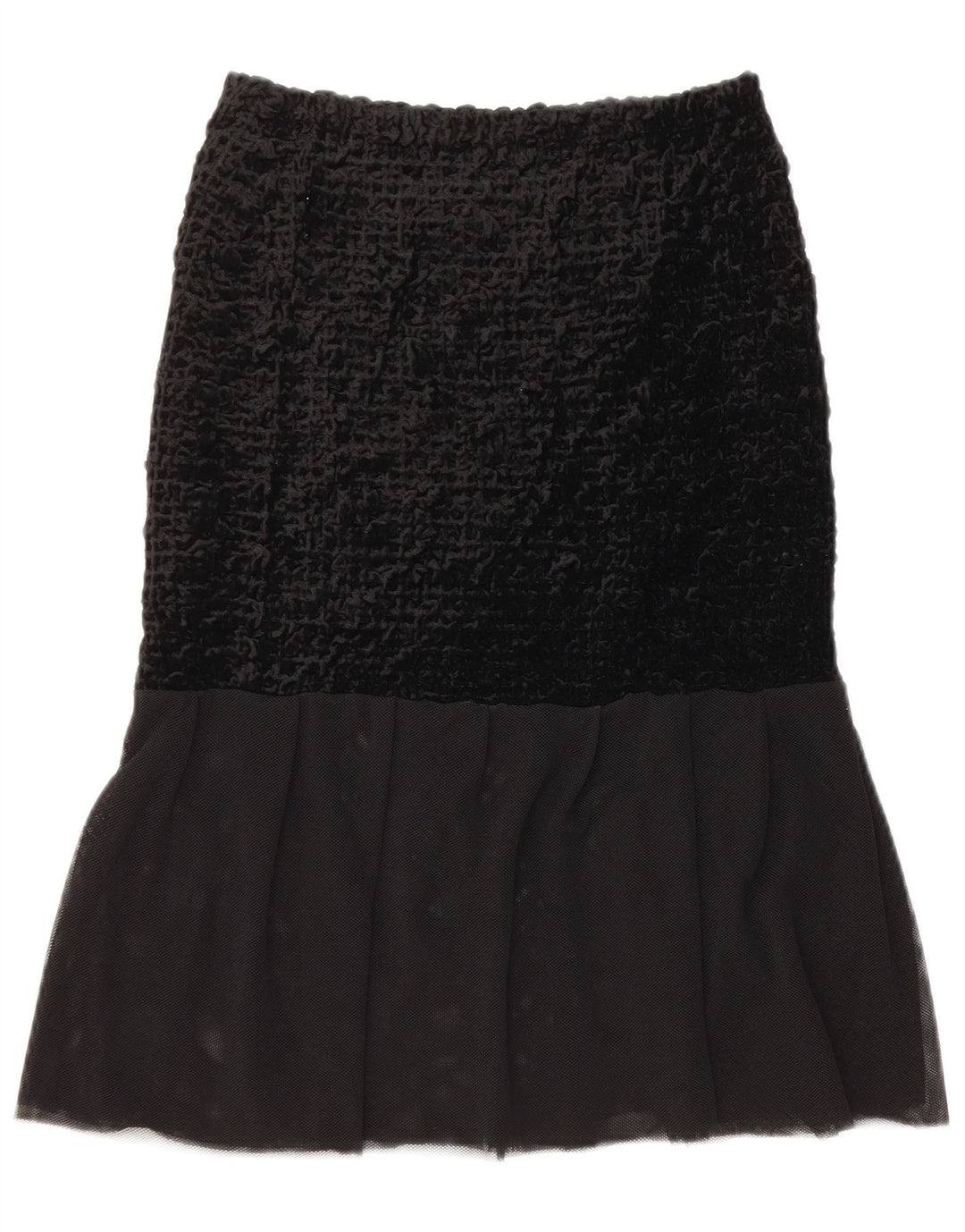 Vintage Womens Tulip Skirt W28 Medium  Black