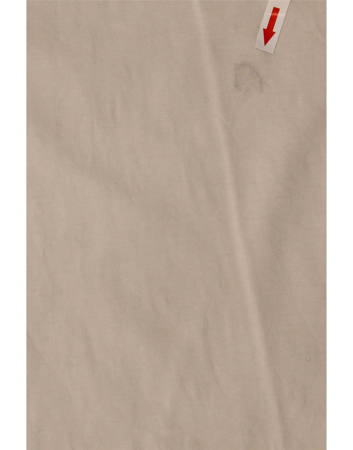 Nike Mens Loose Fit T-Shirt Top Medium Off White Cotton