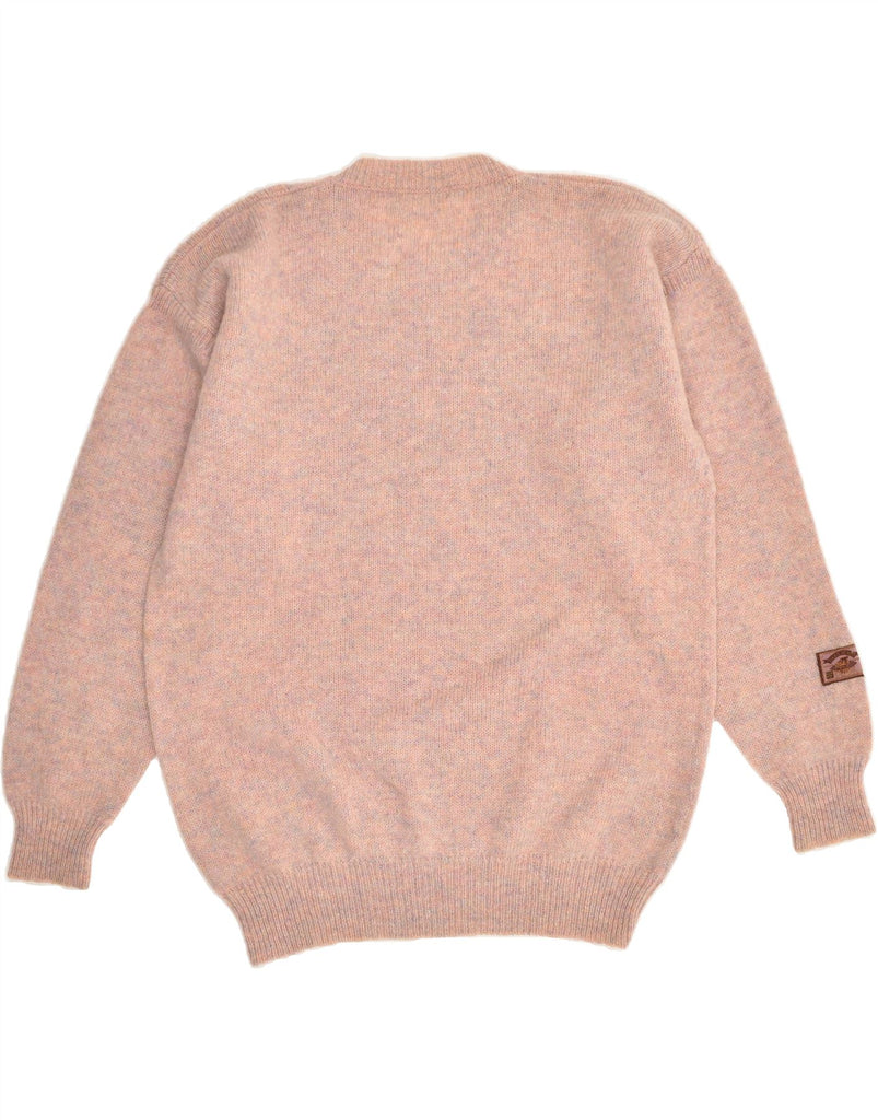 LES COPAINS Womens Crew Neck Jumper Sweater IT 50 XL Pink | Vintage Les Copains | Thrift | Second-Hand Les Copains | Used Clothing | Messina Hembry 