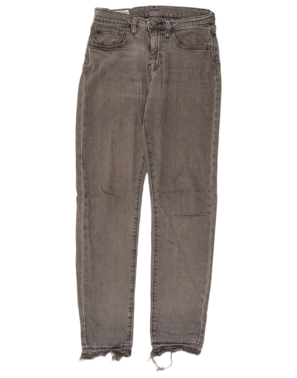 Levi's Mens Slim Jeans W28 L32 Grey Cotton