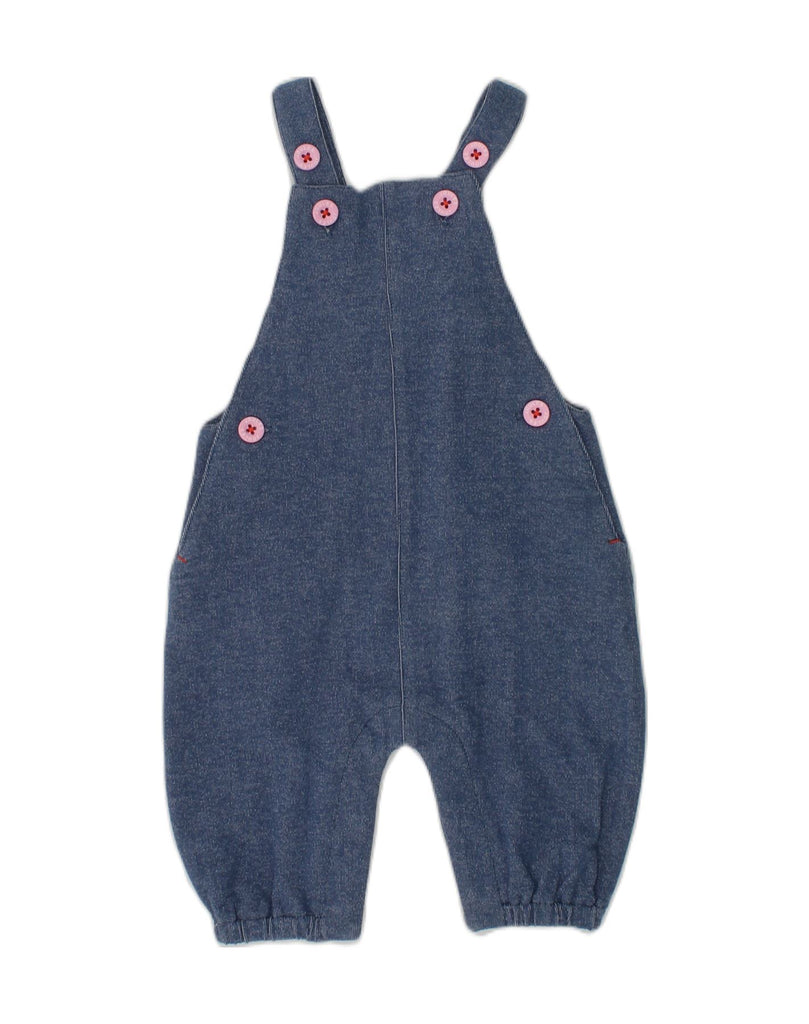 JOULES Baby Girls Dungarees Trousers 0-3 Months W18 L4 Navy Blue | Vintage Joules | Thrift | Second-Hand Joules | Used Clothing | Messina Hembry 