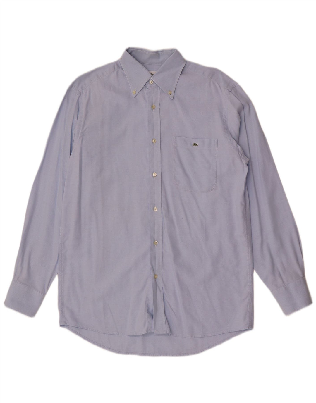 Lacoste Mens Shirt Size 40 Medium Blue