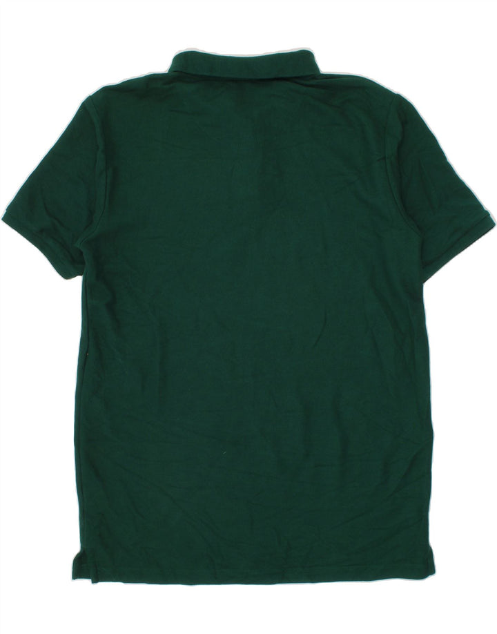 IZOD Boys Polo Shirt 15-16 Years XL Green Cotton Vintage Izod and Second-Hand Izod from Messina Hembry 