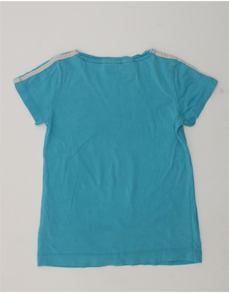 ADIDAS Girls T-Shirt Top 9-10 Years Blue Cotton | Vintage Adidas | Thrift | Second-Hand Adidas | Used Clothing | Messina Hembry 