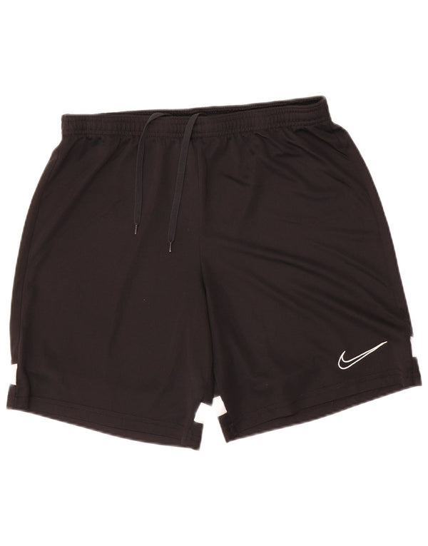 Nike Mens Dri Fit Sport Shorts Medium Black Colourblock Polyester