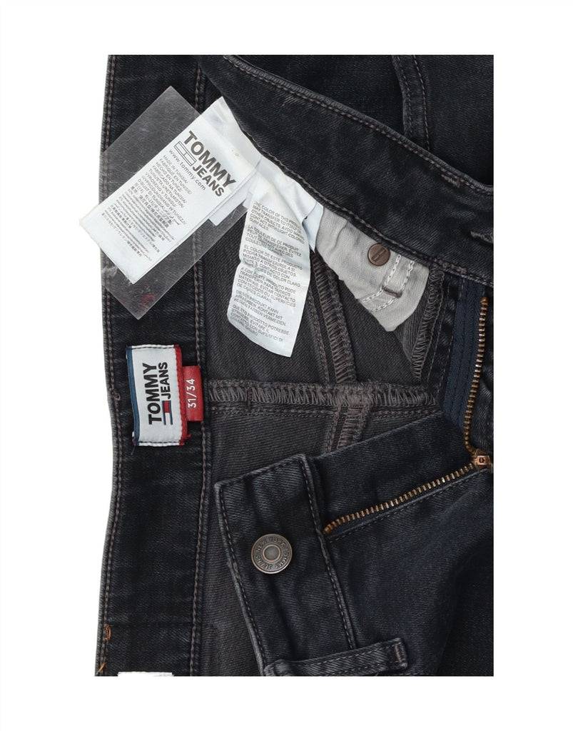 TOMMY HILFIGER Mens Slim Jeans W31 L34 Navy Blue Vintage Tommy Hilfiger and Second-Hand Tommy Hilfiger from Messina Hembry 