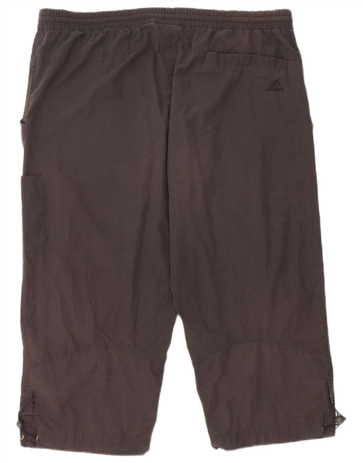 Adidas Mens Bermuda Sport Shorts Large Black Polyester