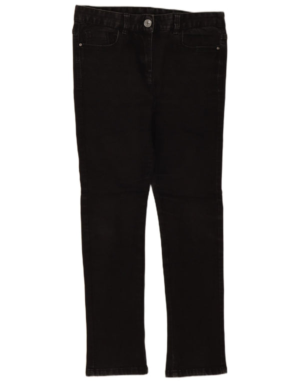 M&Co Womens Slim Jeans UK 8 Small W28 L26 Black Cotton