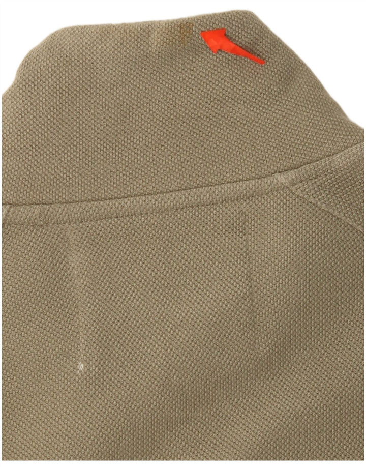 TIMBERLAND Mens Tracksuit Top Jacket Small Khaki Cotton