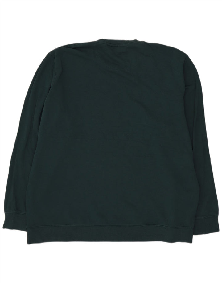 Lee Mens Regular Fit Sweatshirt Jumper 2XL Green Cotton