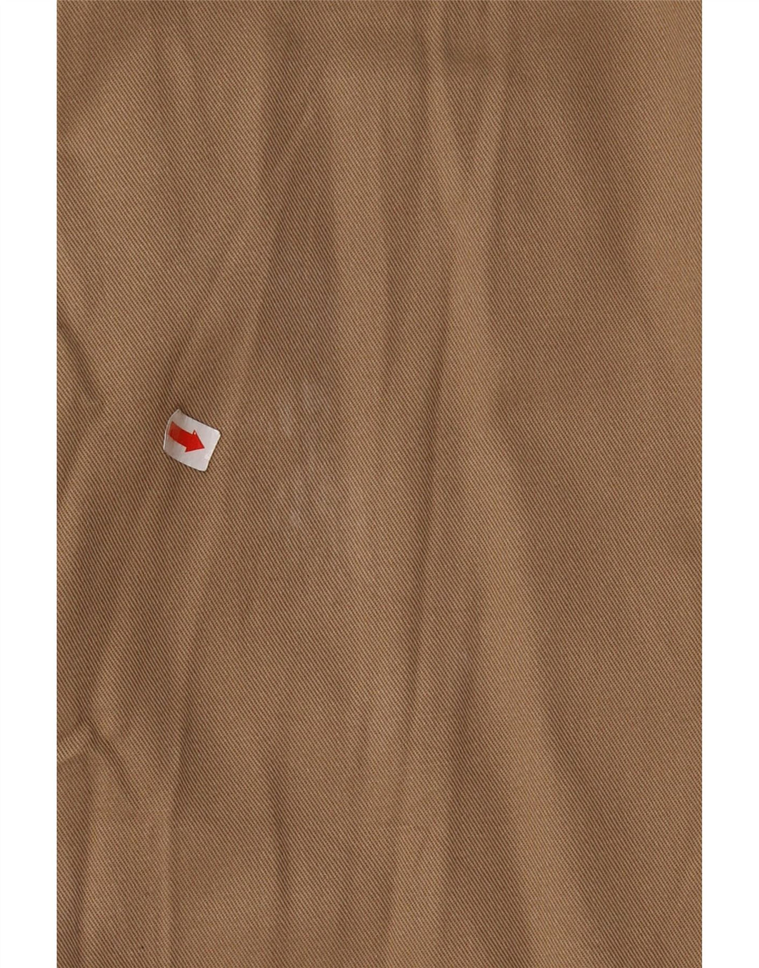 IZOD Mens Straight Chino Trousers W36 L32 Beige Cotton