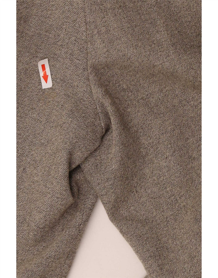 Vintage Mens Pegged Suit Trousers IT 46 Small W28 L28 Grey Wool